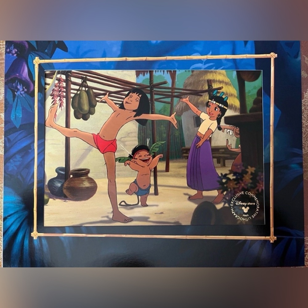 Disney Jungle Book Lithograph